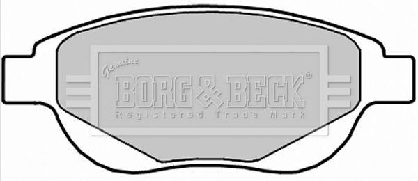 BORG & BECK Jarrupala, levyjarru BBP2287